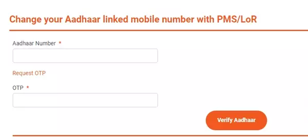 PM-SVANidhi change mobile number