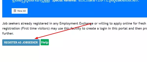 Register As Jobseeker