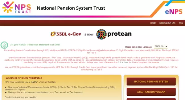 National Pension Trust Website