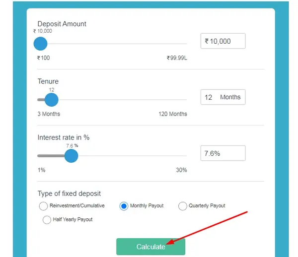 Amrit Kalash Scheme Calculator