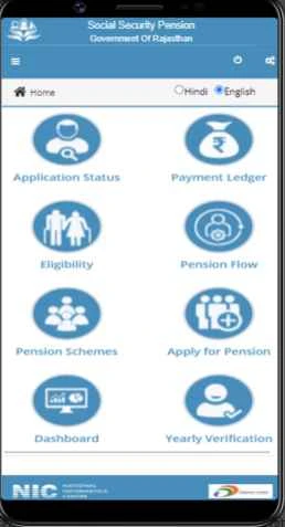 Rajasthan Social pension app