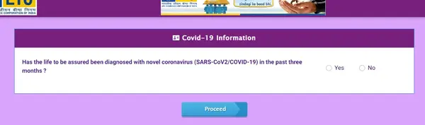 covid information for dhan vriddhi scheme